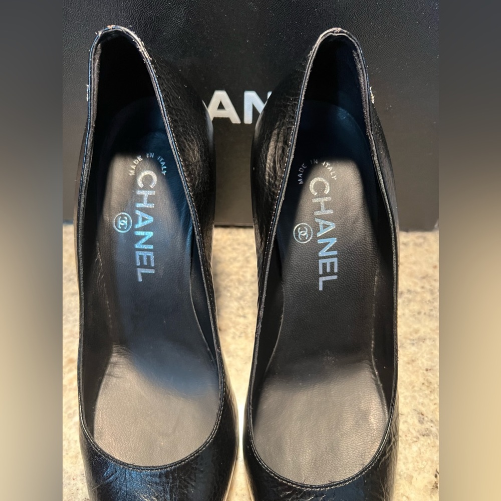 SOLD SOLD Chanel Black Pumps - Picture 7 of 14